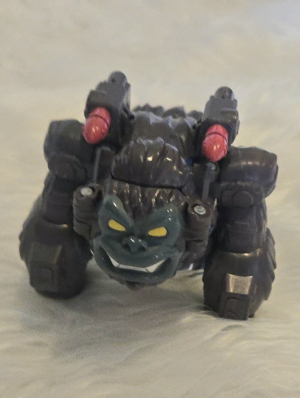 Hasbro Gray Gorilla Bot Hero's Team Optimus Primal 4.5" Kids Transformer Rare!